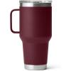 imageYETI Rambler 30 oz Travel Mug Stainless Steel Vacuum Insulated with Stronghold LidWild Vine Red