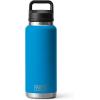 imageYETI Rambler 36 oz Bottle Vacuum Insulated Stainless Steel with Chug CapBig Wave Blue