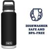 imageYETI Rambler 36 oz Bottle Vacuum Insulated Stainless Steel with Chug CapBlack