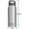 imageYETI Rambler 36 oz Bottle Vacuum Insulated Stainless Steel with Chug CapCamp Green