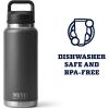 imageYETI Rambler 36 oz Bottle Vacuum Insulated Stainless Steel with Chug CapCharcoal