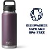 imageYETI Rambler 36 oz Bottle Vacuum Insulated Stainless Steel with Chug CapNordic Purple