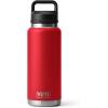 imageYETI Rambler 36 oz Bottle Vacuum Insulated Stainless Steel with Chug CapRescue Red