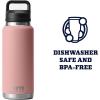 imageYETI Rambler 36 oz Bottle Vacuum Insulated Stainless Steel with Chug CapSandstone Pink