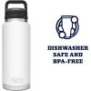 imageYETI Rambler 36 oz Bottle Vacuum Insulated Stainless Steel with Chug CapWhite