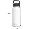 imageYETI Rambler 36 oz Bottle Vacuum Insulated Stainless Steel with Chug CapWhite