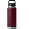 imageYETI Rambler 36 oz Bottle Vacuum Insulated Stainless Steel with Chug CapWild Vine Red