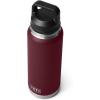 imageYETI Rambler 36 oz Bottle Vacuum Insulated Stainless Steel with Chug CapWild Vine Red