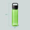 imageYETI Yonder Water Bottle with Yonder Chug Cap Lightweight Leakproof and BPAFreeCanopy Green