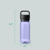 imageYETI Yonder Water Bottle with Yonder Chug Cap Lightweight Leakproof and BPAFreeCosmic Lilac