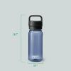 imageYETI Yonder Water Bottle with Yonder Chug Cap Lightweight Leakproof and BPAFreeNavy
