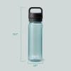 imageYETI Yonder Water Bottle with Yonder Chug Cap Lightweight Leakproof and BPAFreeSeafoam