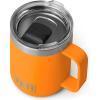 imageYETI Rambler 10 oz Stackable Mug Vacuum Insulated Stainless Steel with MagSlider LidKing Crab