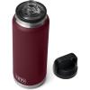imageYETI Rambler 36 oz Bottle Vacuum Insulated Stainless Steel with Chug CapWild Vine Red
