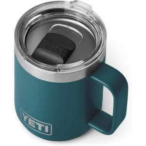 imageYETI Rambler 10 oz Stackable Mug Vacuum Insulated Stainless Steel with MagSlider LidAgave Teal