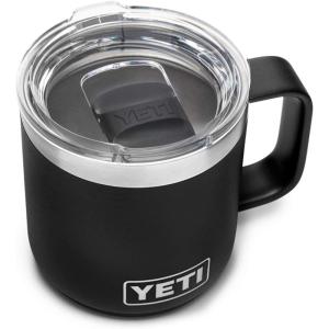 imageYETI Rambler 10 oz Stackable Mug Vacuum Insulated Stainless Steel with MagSlider LidBlack