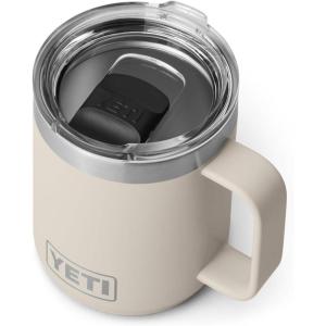 imageYETI Rambler 10 oz Stackable Mug Vacuum Insulated Stainless Steel with MagSlider LidCape Taupe