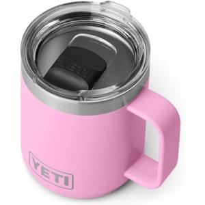 imageYETI Rambler 10 oz Stackable Mug Vacuum Insulated Stainless Steel with MagSlider LidPower Pink
