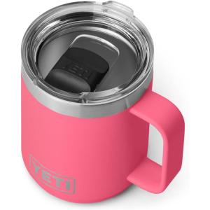 imageYETI Rambler 10 oz Stackable Mug Vacuum Insulated Stainless Steel with MagSlider LidTropical Pink