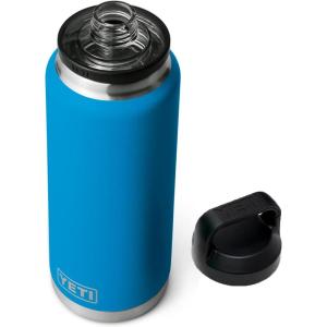 imageYETI Rambler 36 oz Bottle Vacuum Insulated Stainless Steel with Chug CapBig Wave Blue