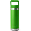 imageYETI Rambler 18 oz Bottle Vacuum Insulated Stainless Steel with Straw CapCanopy Green