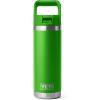 imageYETI Rambler 18 oz Bottle Vacuum Insulated Stainless Steel with Straw CapCanopy Green