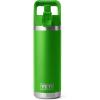 imageYETI Rambler 18 oz Bottle Vacuum Insulated Stainless Steel with Straw CapCanopy Green