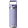 imageYETI Rambler 18 oz Bottle Vacuum Insulated Stainless Steel with Straw CapCosmic Lilac