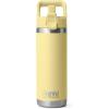 imageYETI Rambler 18 oz Bottle Vacuum Insulated Stainless Steel with Straw CapDaybreak Yellow