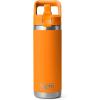 imageYETI Rambler 18 oz Bottle Vacuum Insulated Stainless Steel with Straw CapKing Crab