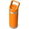 imageYETI Rambler 18 oz Bottle Vacuum Insulated Stainless Steel with Straw CapKing Crab