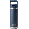 imageYETI Rambler 18 oz Bottle Vacuum Insulated Stainless Steel with Straw CapNavy