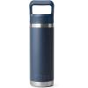 imageYETI Rambler 18 oz Bottle Vacuum Insulated Stainless Steel with Straw CapNavy