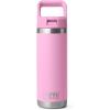 imageYETI Rambler 18 oz Bottle Vacuum Insulated Stainless Steel with Straw CapPower Pink