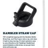 imageYETI Rambler 18 oz Bottle Vacuum Insulated Stainless Steel with Straw CapSeafoam