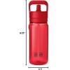 imageYETI Yonder Water Bottle with Yonder Straw CapRescue Red