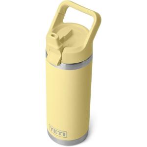 imageYETI Rambler 18 oz Bottle Vacuum Insulated Stainless Steel with Straw CapDaybreak Yellow