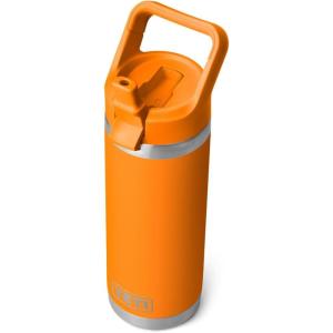 imageYETI Rambler 18 oz Bottle Vacuum Insulated Stainless Steel with Straw CapKing Crab