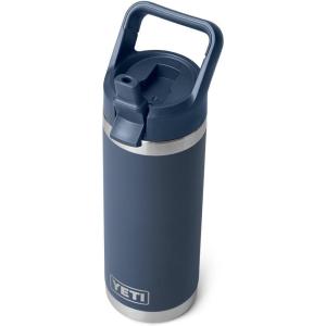 imageYETI Rambler 18 oz Bottle Vacuum Insulated Stainless Steel with Straw CapNavy