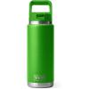 imageYETI Rambler 26 oz Bottle Vacuum Insulated Stainless Steel with Color Matching Straw CapCanopy Green