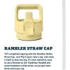 imageYETI Rambler 26 oz Bottle Vacuum Insulated Stainless Steel with Color Matching Straw CapDaybreak Yellow