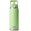 imageYETI Rambler 26 oz Bottle Vacuum Insulated Stainless Steel with Color Matching Straw CapKey Lime