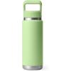 imageYETI Rambler 26 oz Bottle Vacuum Insulated Stainless Steel with Color Matching Straw CapKey Lime