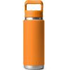 imageYETI Rambler 26 oz Bottle Vacuum Insulated Stainless Steel with Color Matching Straw CapKing Crab
