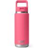 imageYETI Rambler 26 oz Bottle Vacuum Insulated Stainless Steel with Color Matching Straw CapTropical Pink
