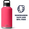 imageYETI Rambler 64 oz Bottle Vacuum Insulated Stainless Steel with Chug CapBimini Pink