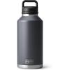imageYETI Rambler 64 oz Bottle Vacuum Insulated Stainless Steel with Chug CapCharcoal