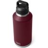 imageYETI Rambler 64 oz Bottle Vacuum Insulated Stainless Steel with Chug CapWild Vine Red