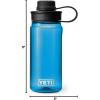 imageYETI Yonder Water Bottle with Yonder Tether Cap Lightweight Leakproof and BPAFreeBig Wave Blue