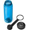 imageYETI Yonder Water Bottle with Yonder Tether Cap Lightweight Leakproof and BPAFreeBig Wave Blue